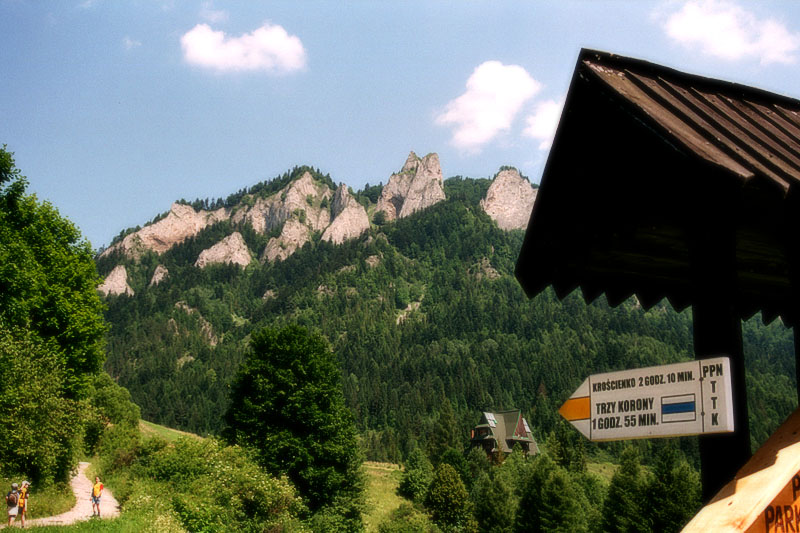 Szlak na "trzy korony"