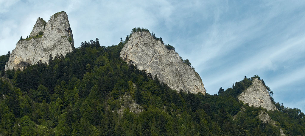 "zęby" Trzech Koron