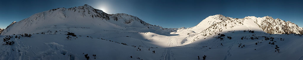 Panorama 360 Doliny Pięciu Stawów Polskich