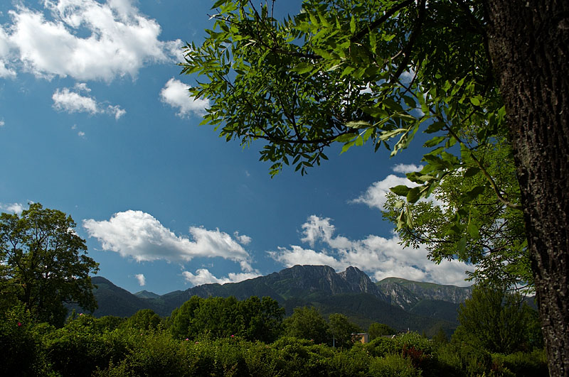 Giewont widziany z Zakopanego