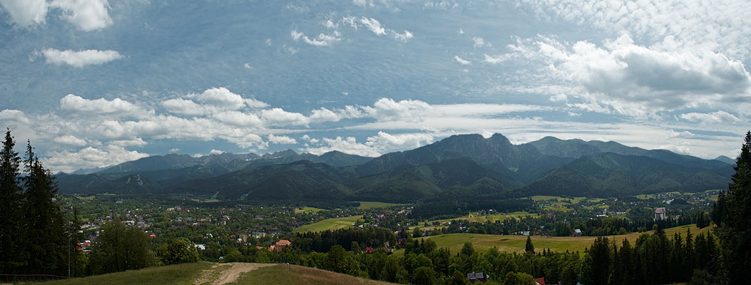 Panorama Tatr